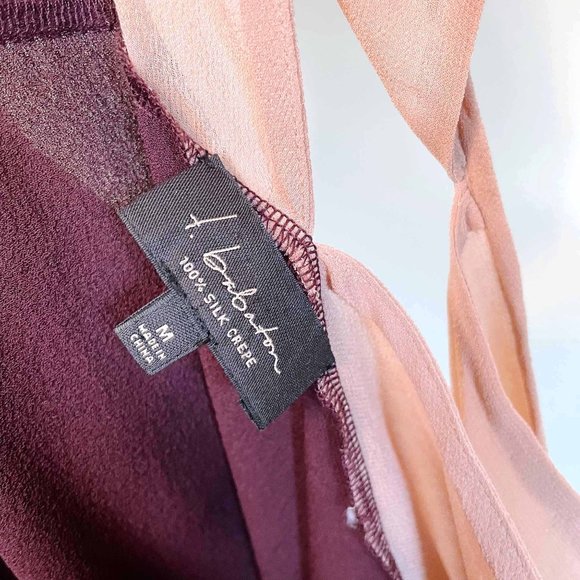 ⚡️SOLD⚡️ aritzia t babaton colour block silk crepe connor tee - size medium - Picture 7 of 8